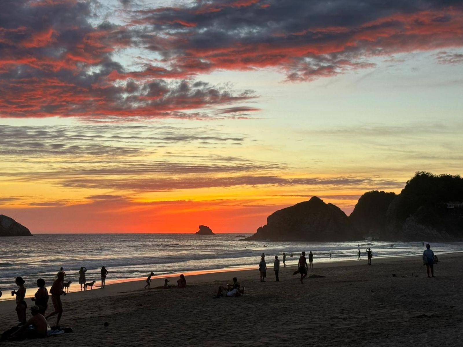 Che Zipolite Hostel & Beach Club ภายนอก รูปภาพ