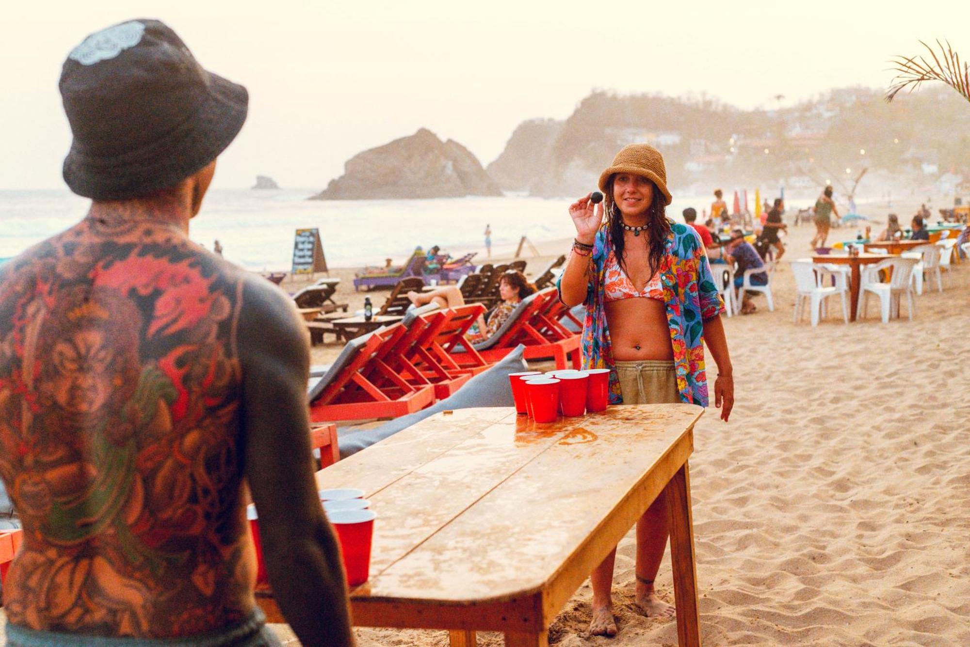 Che Zipolite Hostel & Beach Club ภายนอก รูปภาพ